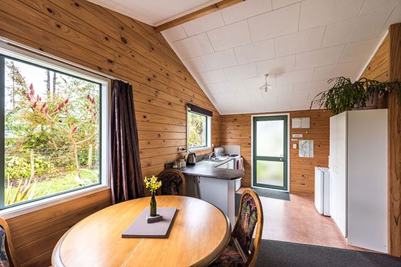 Tui Cabin dining area